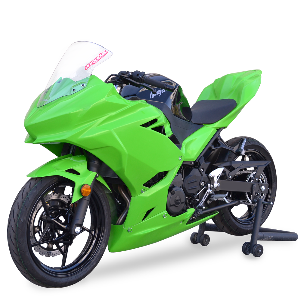 Hotbodies Racing Race Bodywork 2018 2019 Kawasaki Ninja 400 Colorform Green